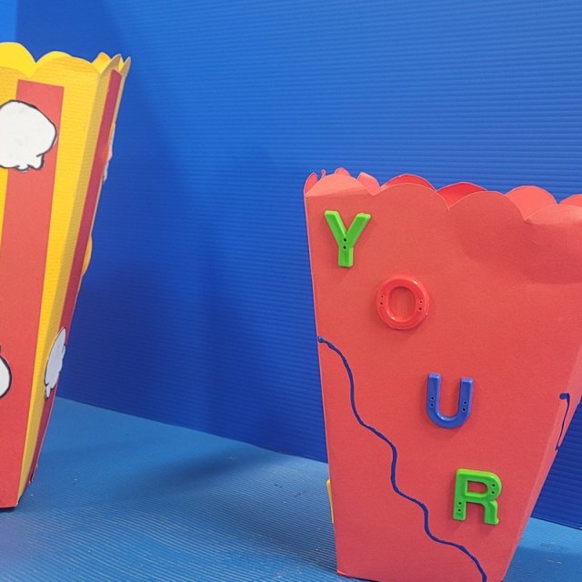 Κουτιά Pop-Corn (Δομές - Κέλυφη)