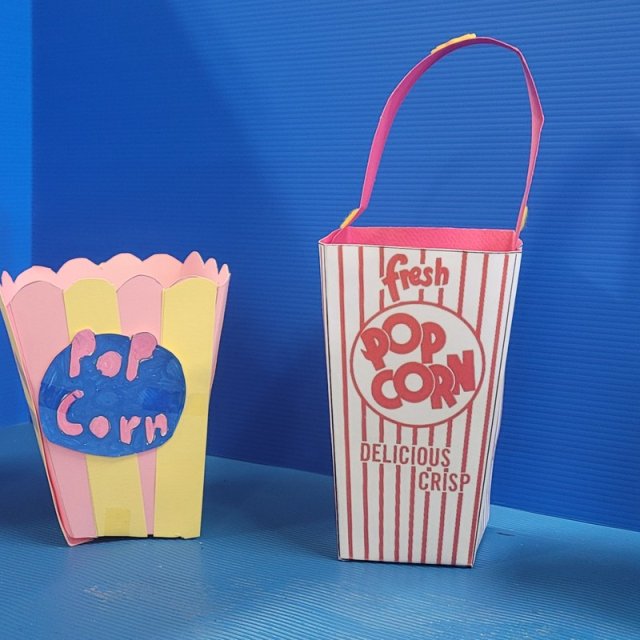 Κουτιά Pop-Corn (Δομές - Κέλυφη)